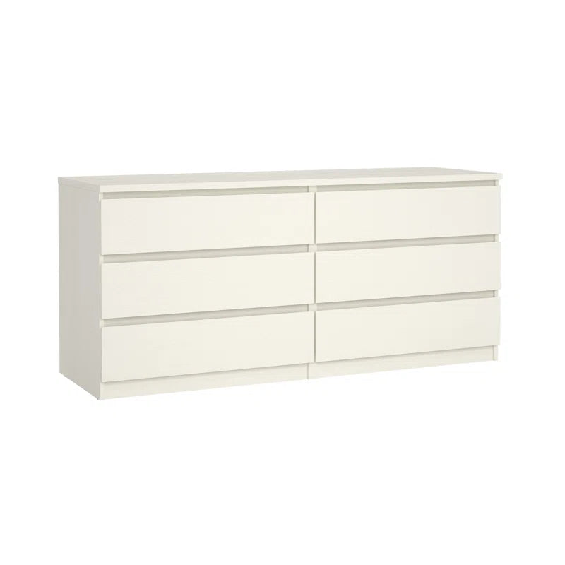 Jada 6 Drawer 60.5" W Double Dresser