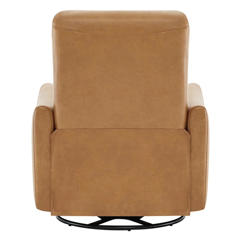 Mikkel Vegan Leather Swivel Power Recliner