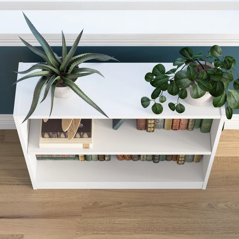 Doyno Small 2 Shelf Bookcase, Storage and Display Bookshelf for Home Office and Living Room