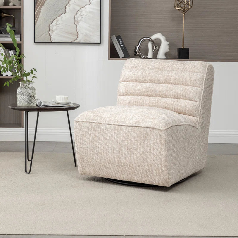 Tufted Swivel Chair