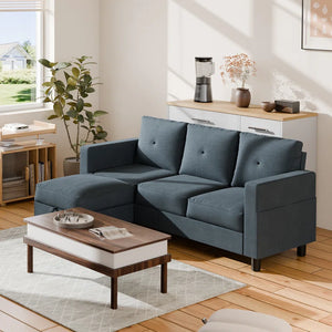 Degnan 76.4'' Upholstered Sofa Chaise
