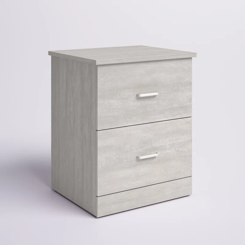 Allyannah 23.6" 2-Drawer Nightstand