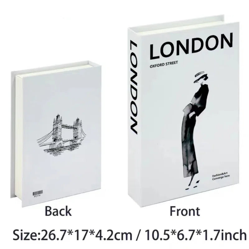 Kaeman 3-Piece Decorative Book Set