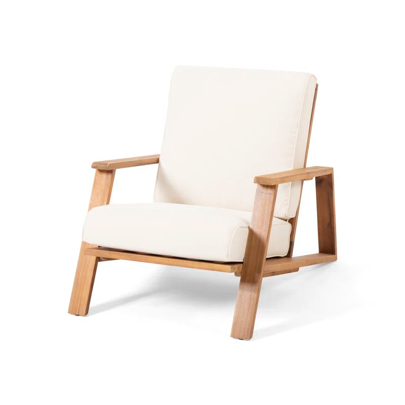 Isham Patio Chair with Cushions