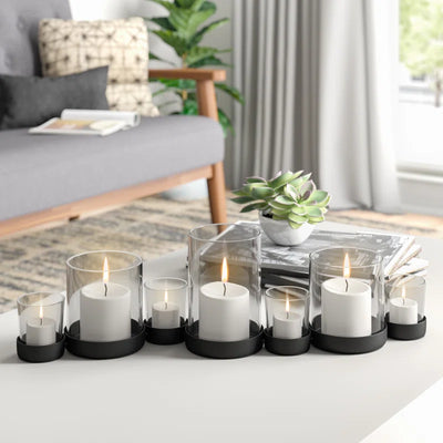Lush 7 Piece Tabletop Hurricane Set
