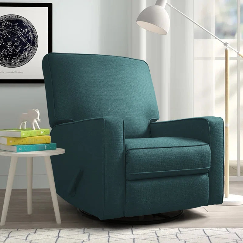 Saidee Manual Swivel Rocker Recliner Chair, Large Glider Recliner, High Back, Deep Seat