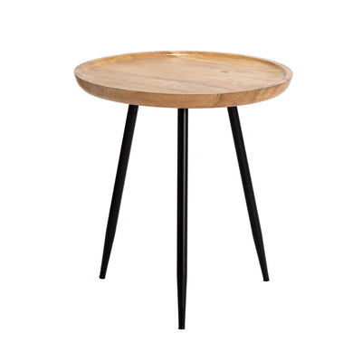Castiglia Solid Wood Tray Top End Table