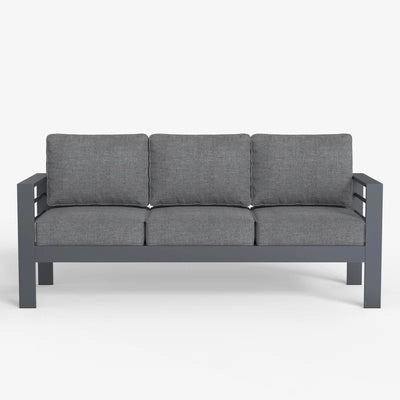 Alturas Standalone Product 73" Wide Outdoor Reversible Patio Sofa with Cushions