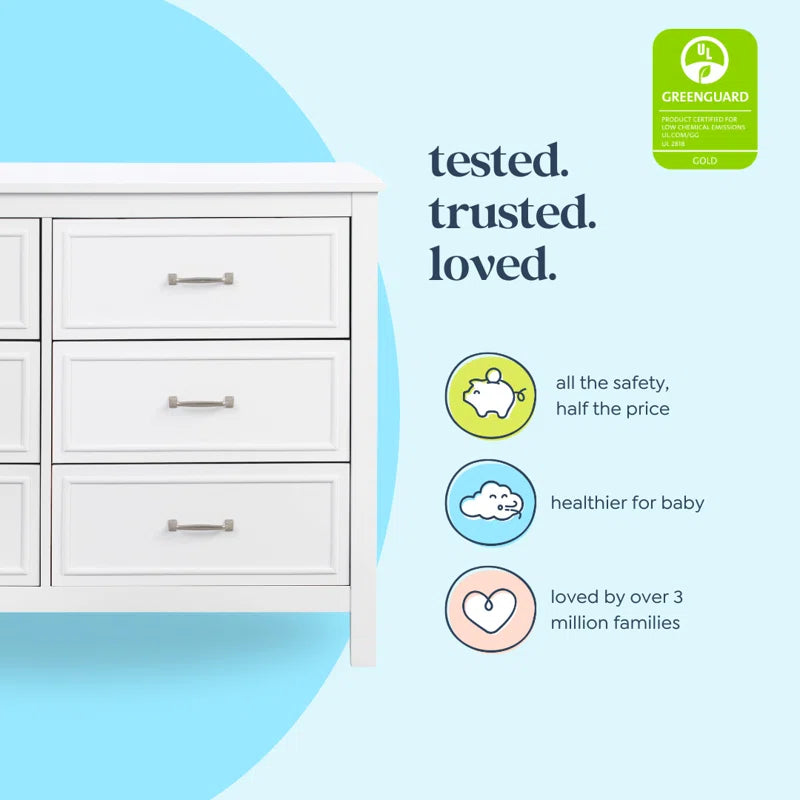 Charlie 6-Drawer Double Dresser