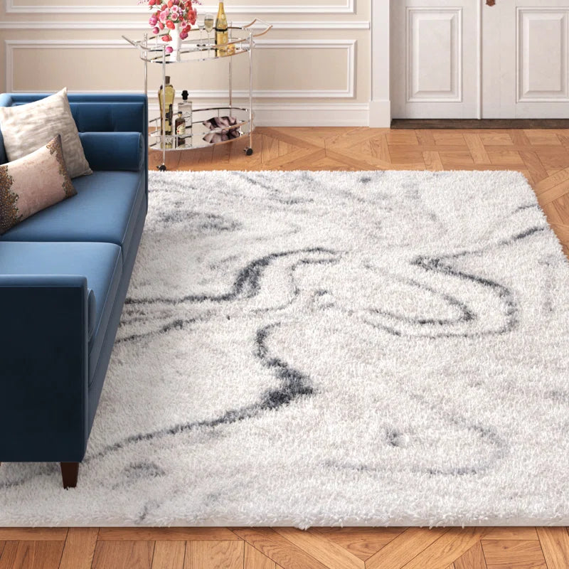 Speight Abstract Ivory/Gray Area Rug
