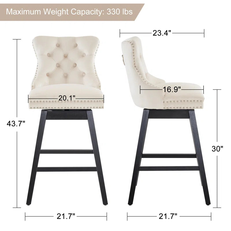 Swivel Stool Set of 4