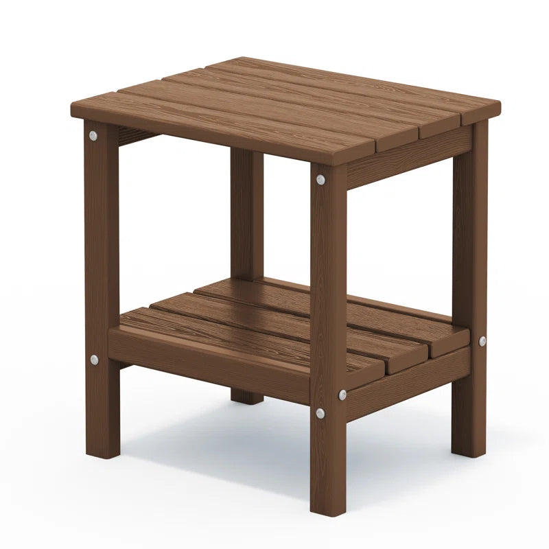 Wolak Double-Tier Patio Table Side Table