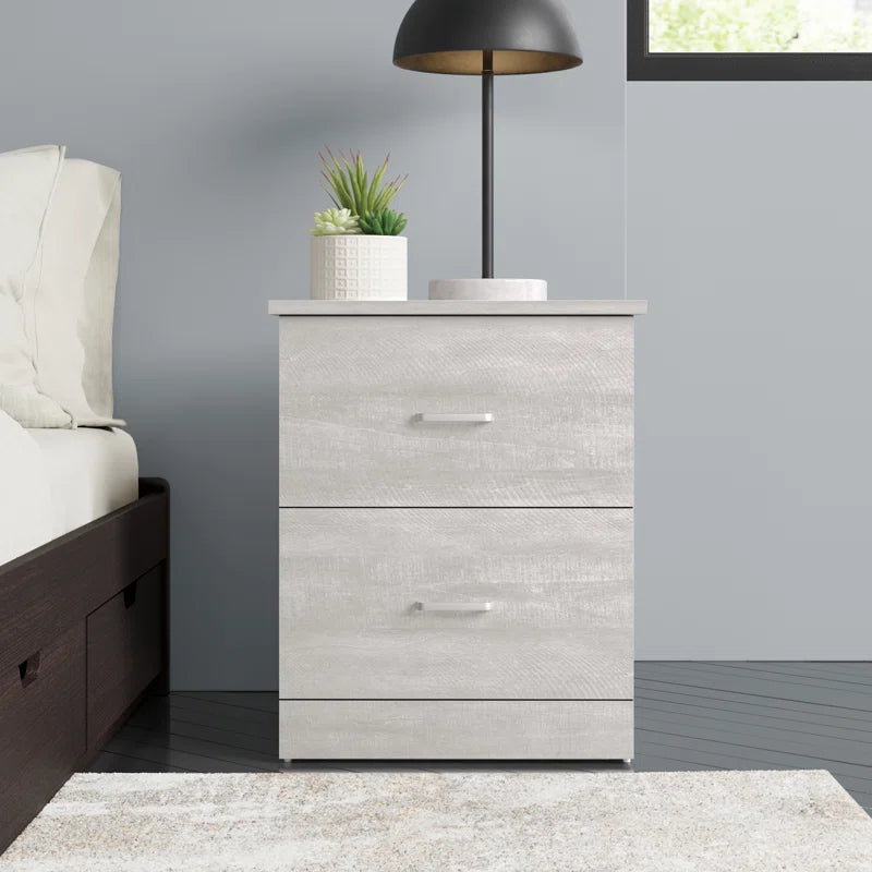 Allyannah 23.6" 2-Drawer Nightstand