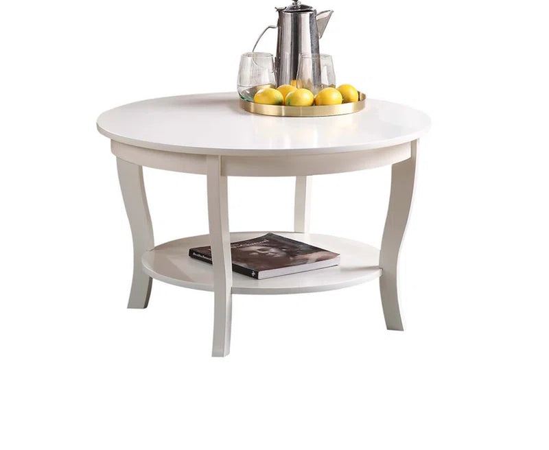 Carbin 30" Coffee Table with Shelf