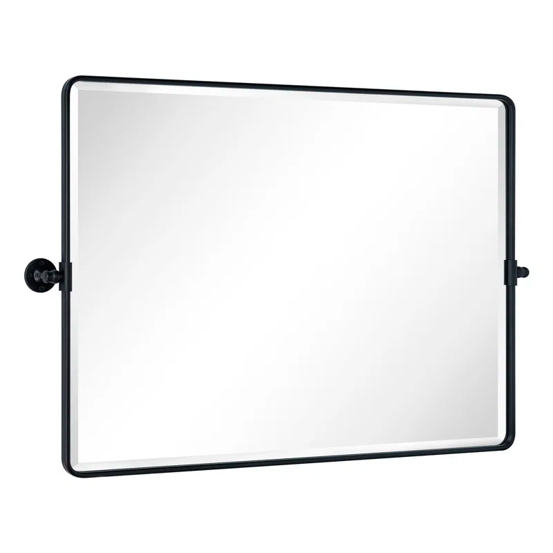 Woodvale Metal Framed Wall Mounted Bathroom / Vanity Mirror