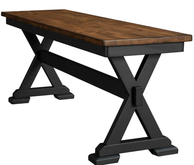 Lynda Solid Wood Bench