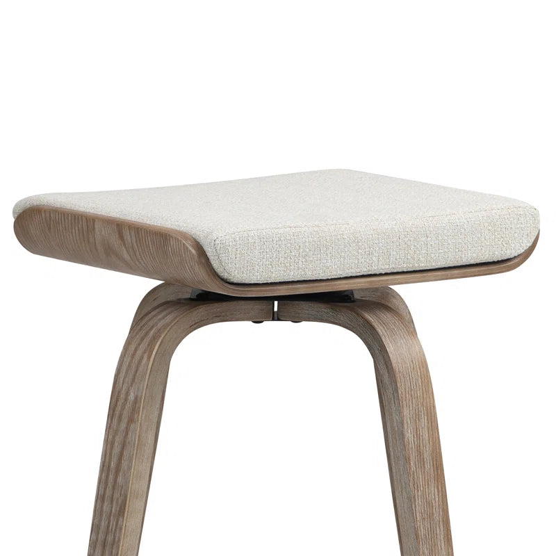 Magdiel Swivel Upholstered Counter Stool