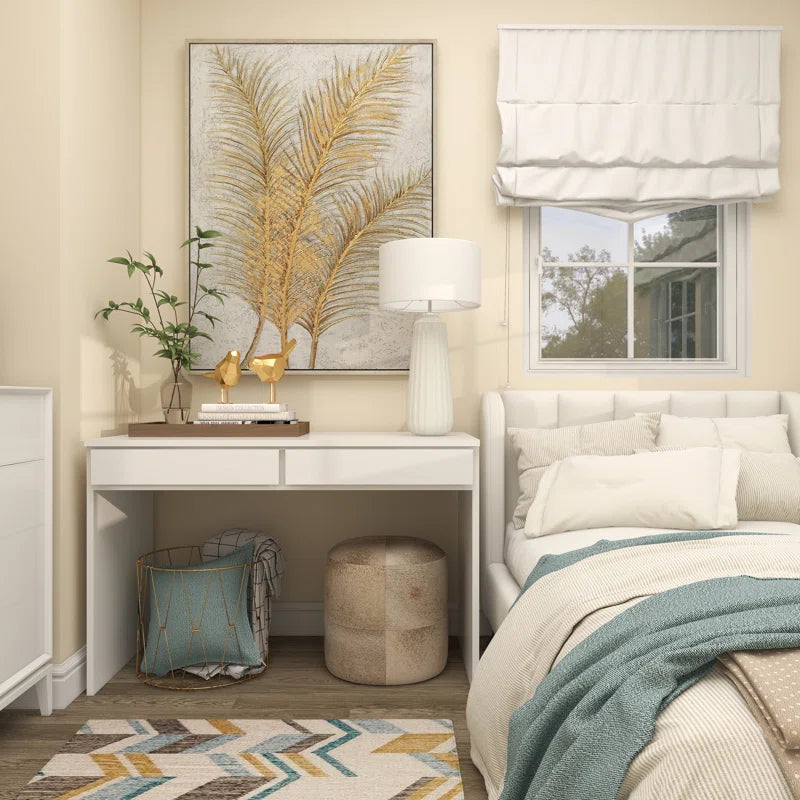 Polystone Bird Decorative Sculpture with Origami Accents