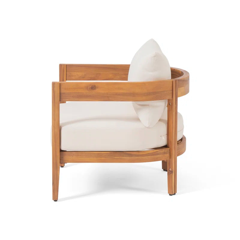 Mica Outdoor Patio Chair with Cushions