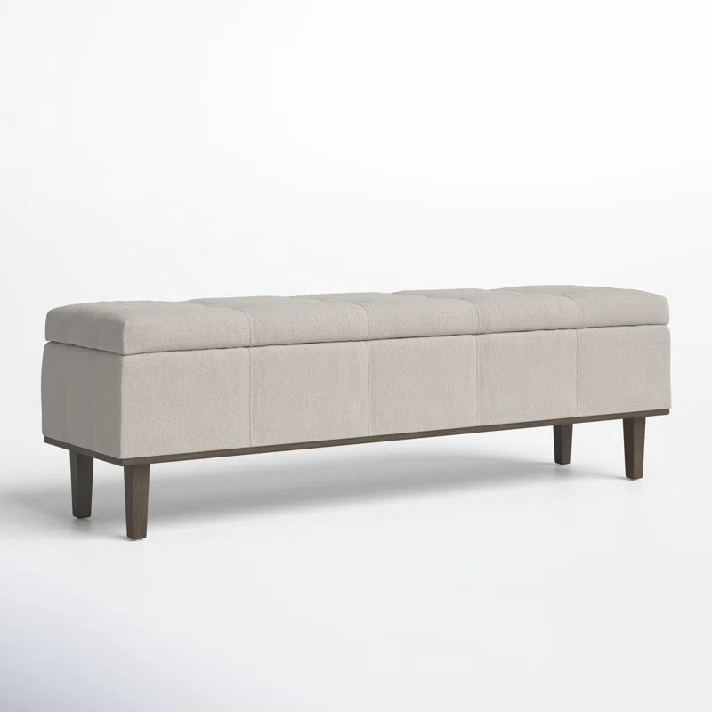 Colter Upholstered Flip Top Storage Bench