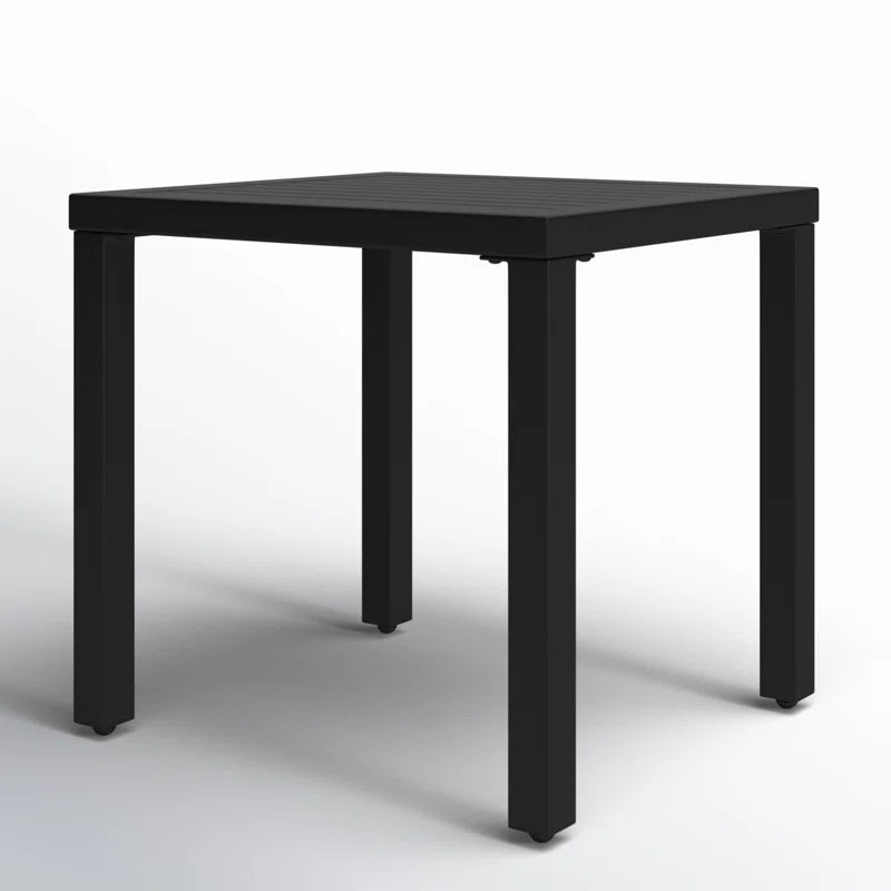 Alyah Square Steel Outdoor Side Table