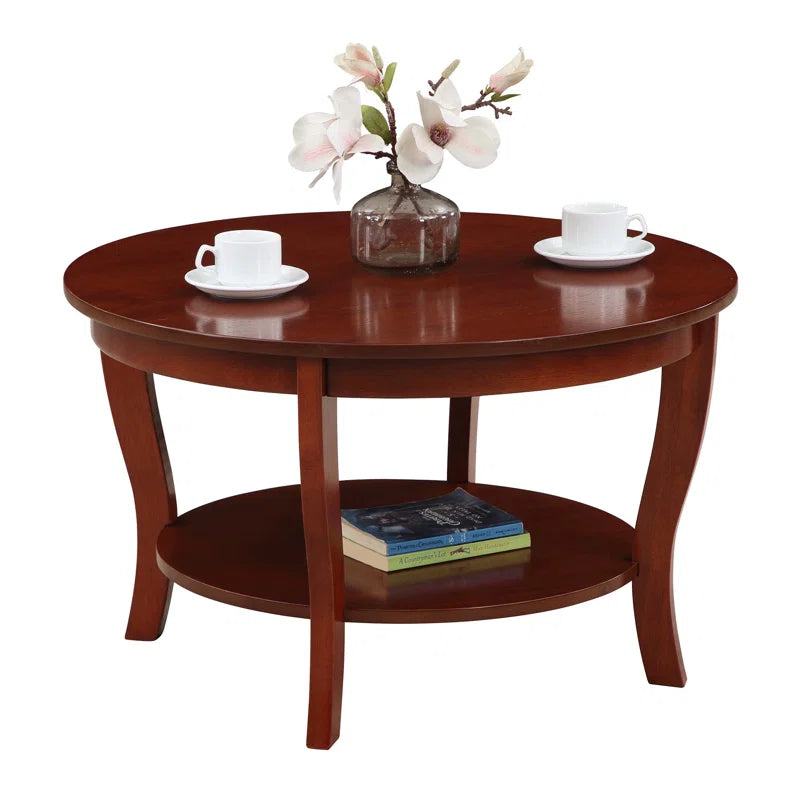 Carbin 30" Coffee Table with Shelf