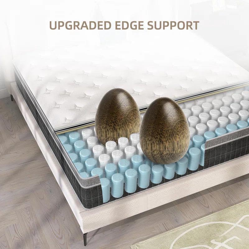 Trina Medium Memory Foam Pocket Spring Hybrid Mattress
