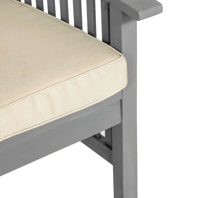Outdoor Dining Armchair with Cushion