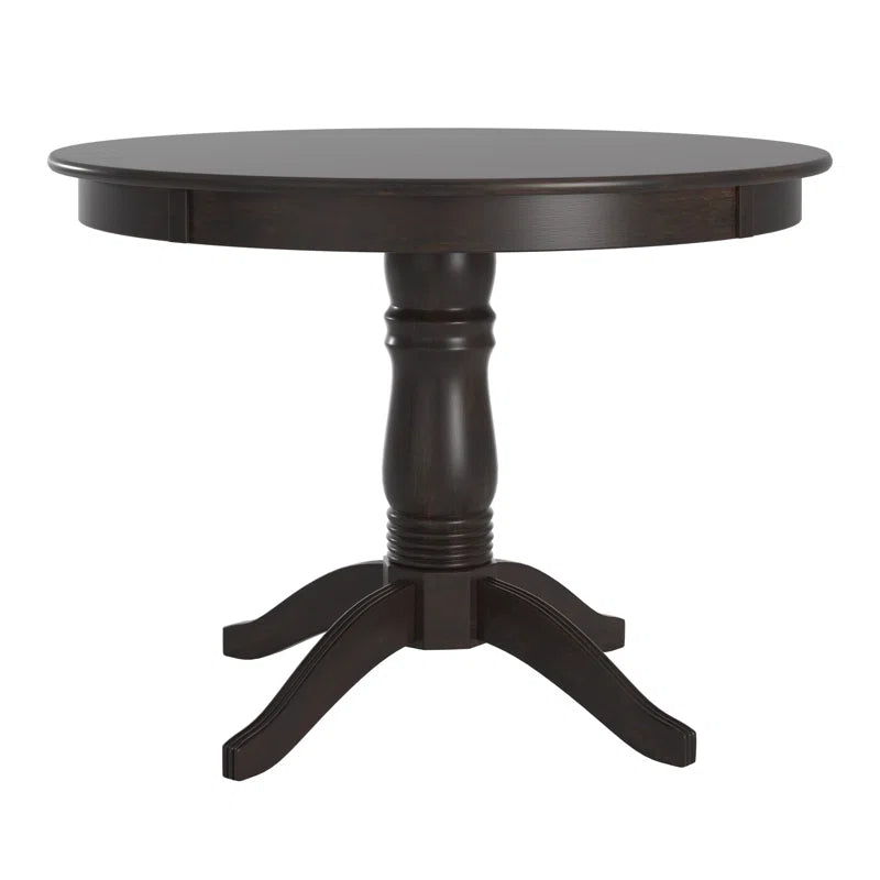 Alexa-Mae round Solid Wood Dining Table