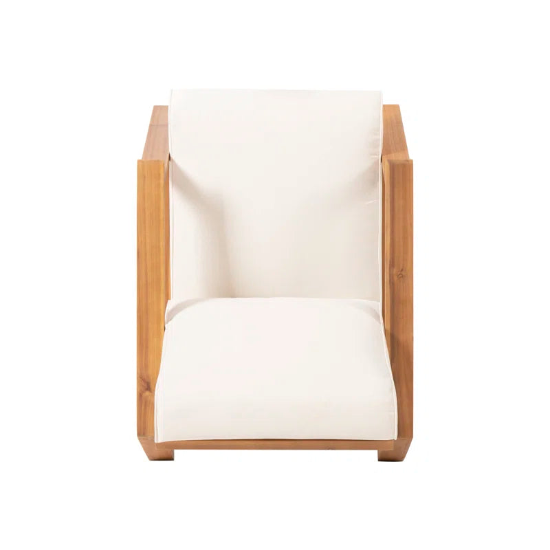 Isham Patio Chair with Cushions