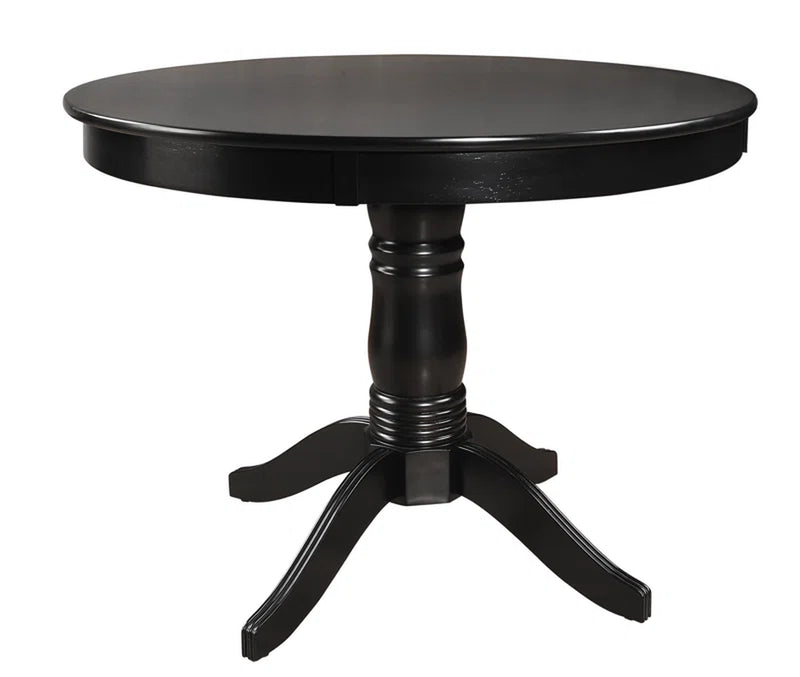 Alexa-Mae round Solid Wood Dining Table