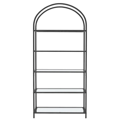 Adrianne 72.2'' H X 32.7'' W Etagere Bookcase