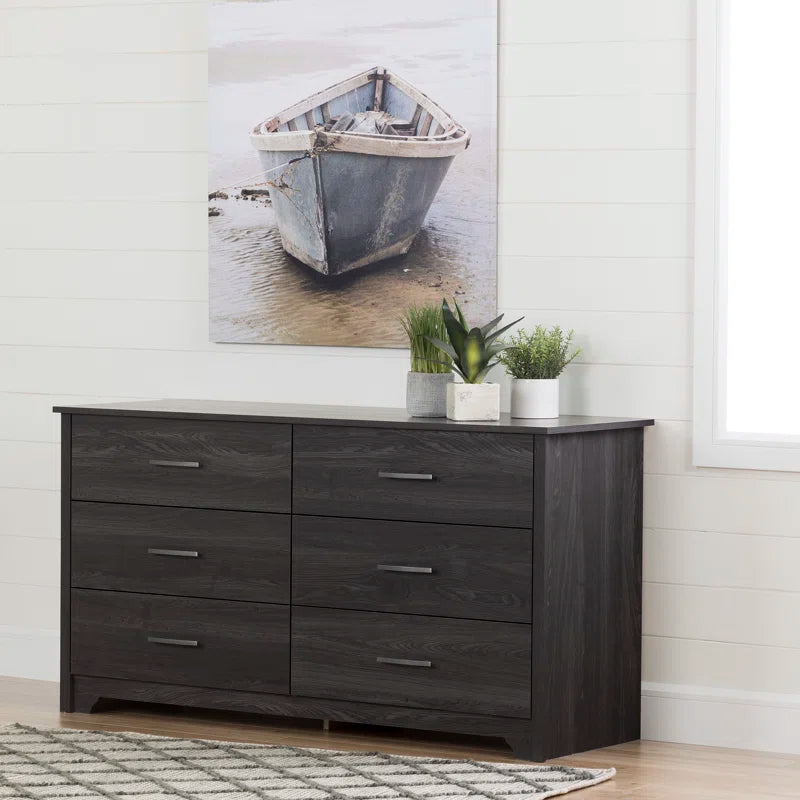Fusion 6-Drawer Dresser