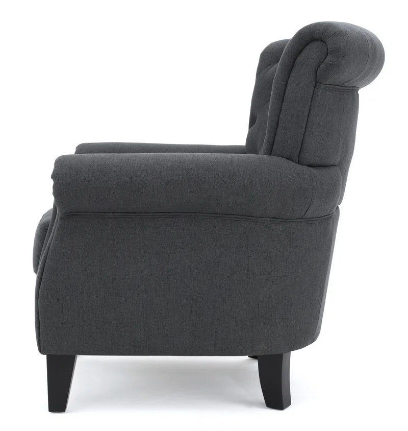 Losoto 91.44Cm Wide Tufted Armchair, Upholstered Accent Chair for Living Room, Bedroom