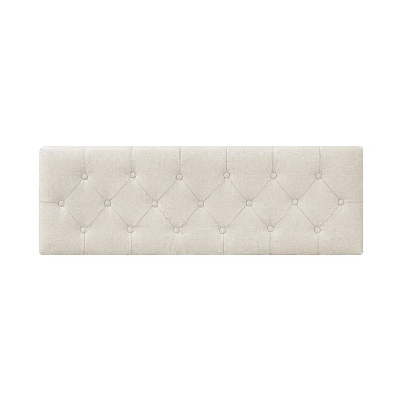 Leaysia Linen Upholstered Storage Bench