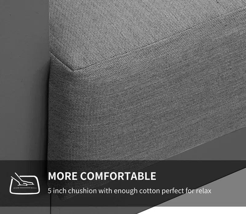 Brandtley Aluminum Patio Sofa