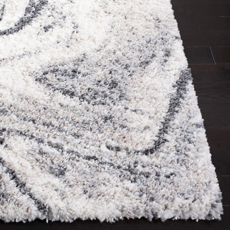Speight Abstract Ivory/Gray Area Rug