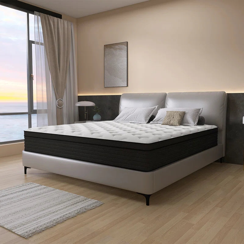 Medium Pocket Spring Hybrid Mattress with Certipur-Us Certified Foam