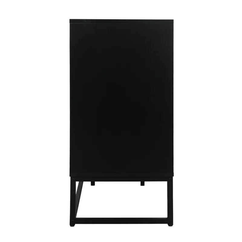 Caludia 31.5" Tall 4 - Door Accent Cabinet