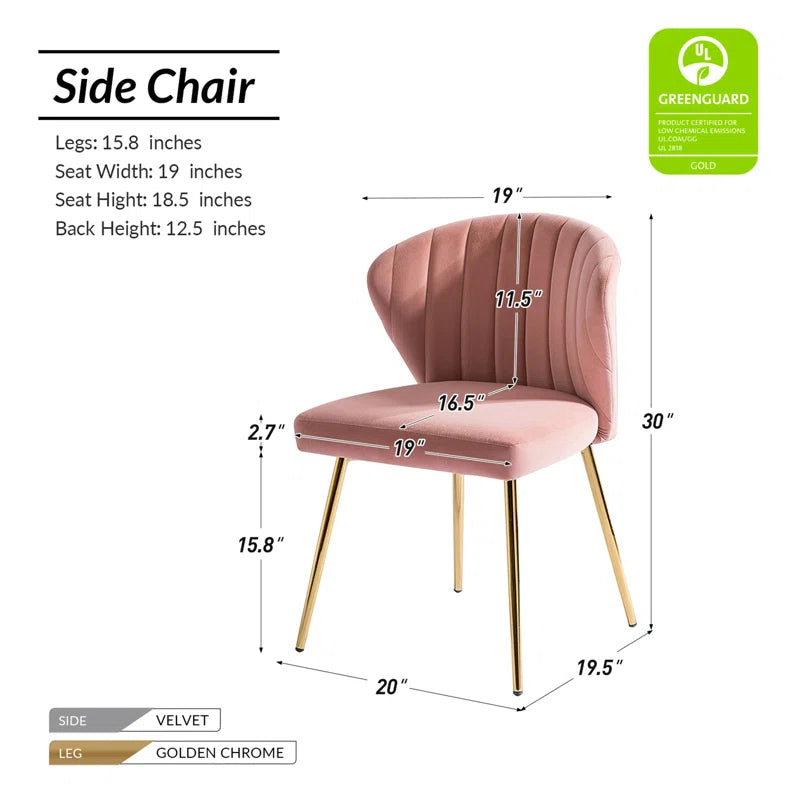 Axia Velvet Dining Chair