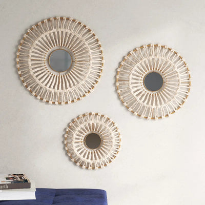 Pablo 3-Piece Mirrored Wall Décor Set