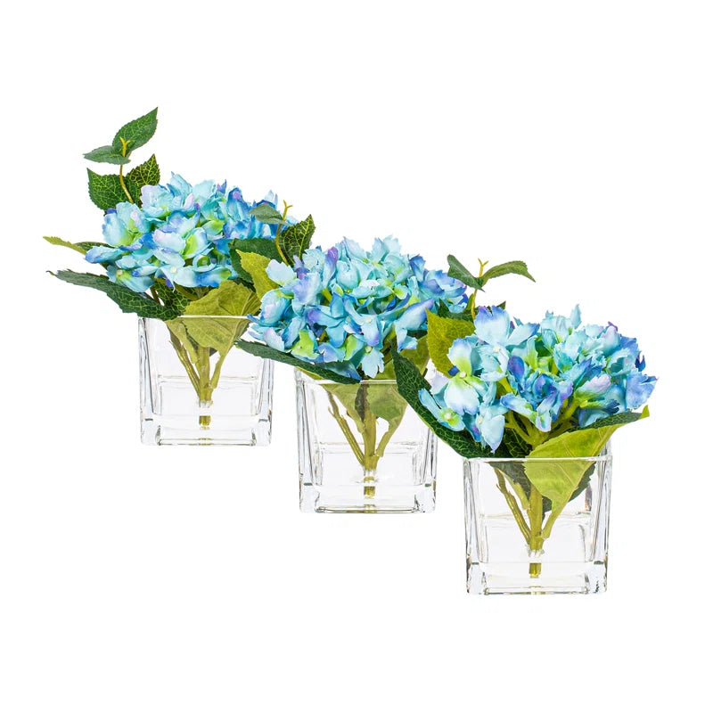 Altura Hydrangeas Centerpiece in Vase