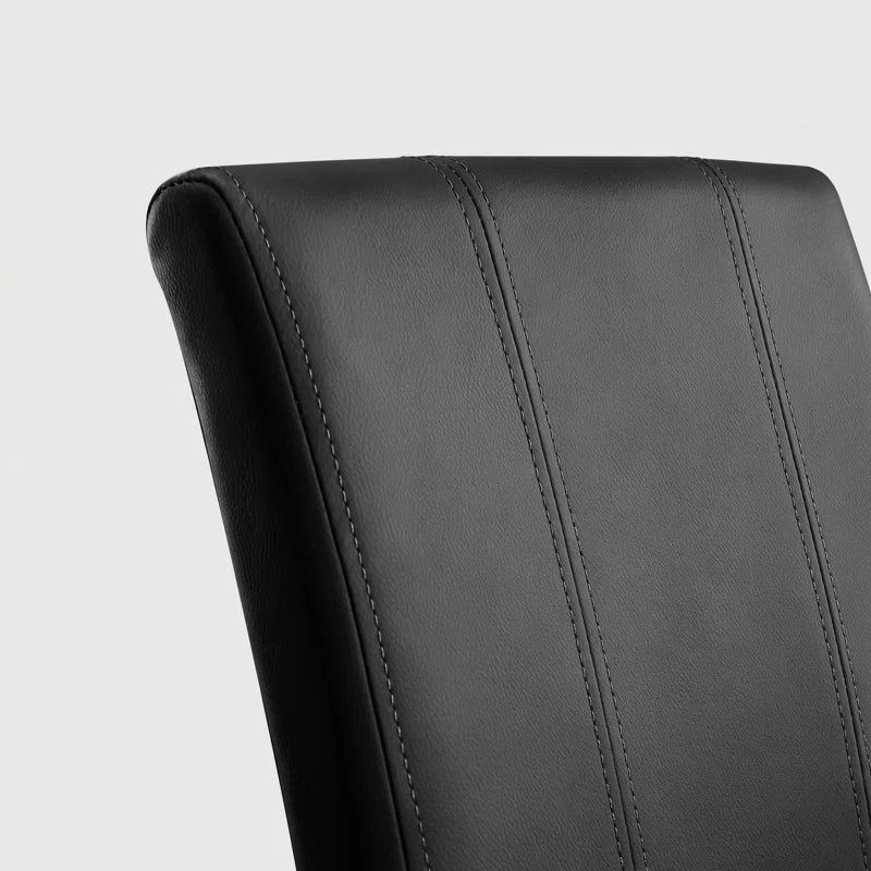 Modern Faux Leather Waterproof Upholstered Dining Chair