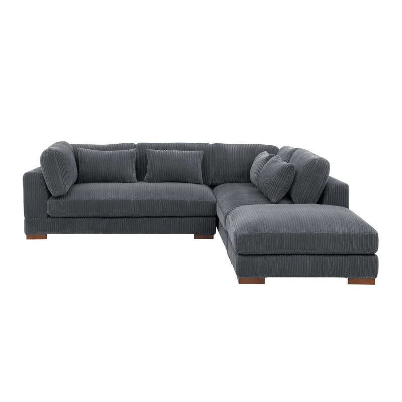 Beeston 3 - Piece Corduroy Sectional