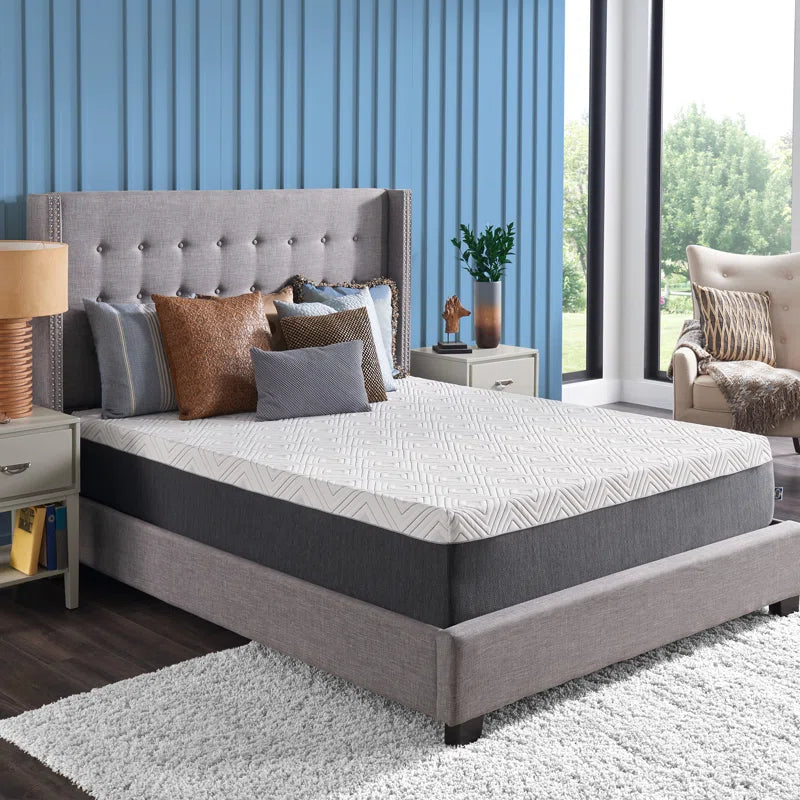 Cool 12" Medium Hybrid Mattress with Copperchill Technology