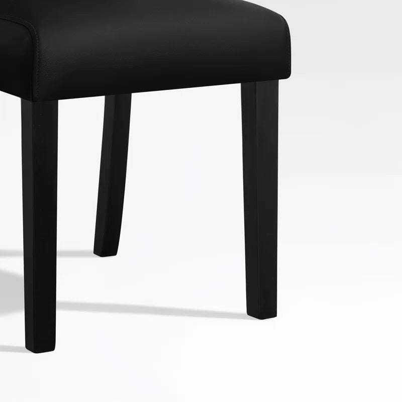 Modern Faux Leather Waterproof Upholstered Dining Chair