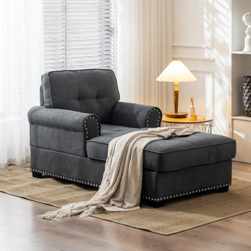 Kasper Upholstered Chaise Lounge
