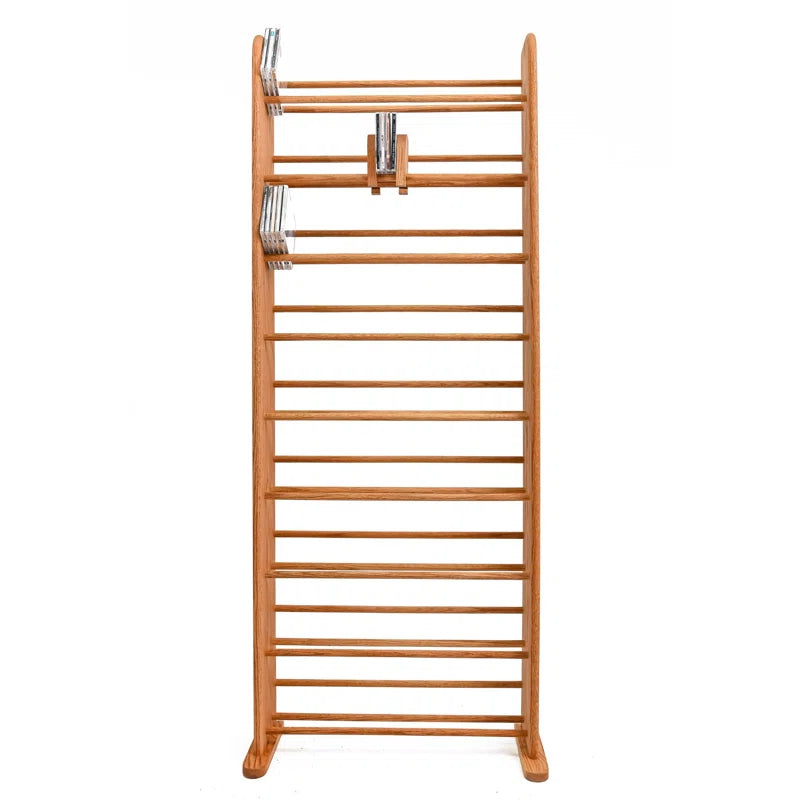 Dowel-Style Wooden CD Rack - 01 Series