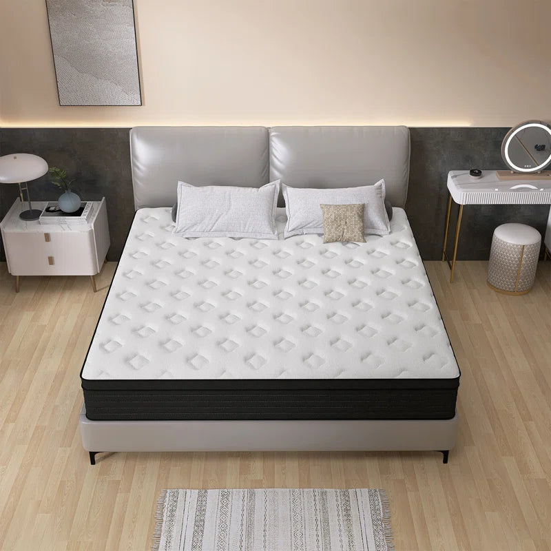 Medium Pocket Spring Hybrid Mattress with Certipur-Us Certified Foam
