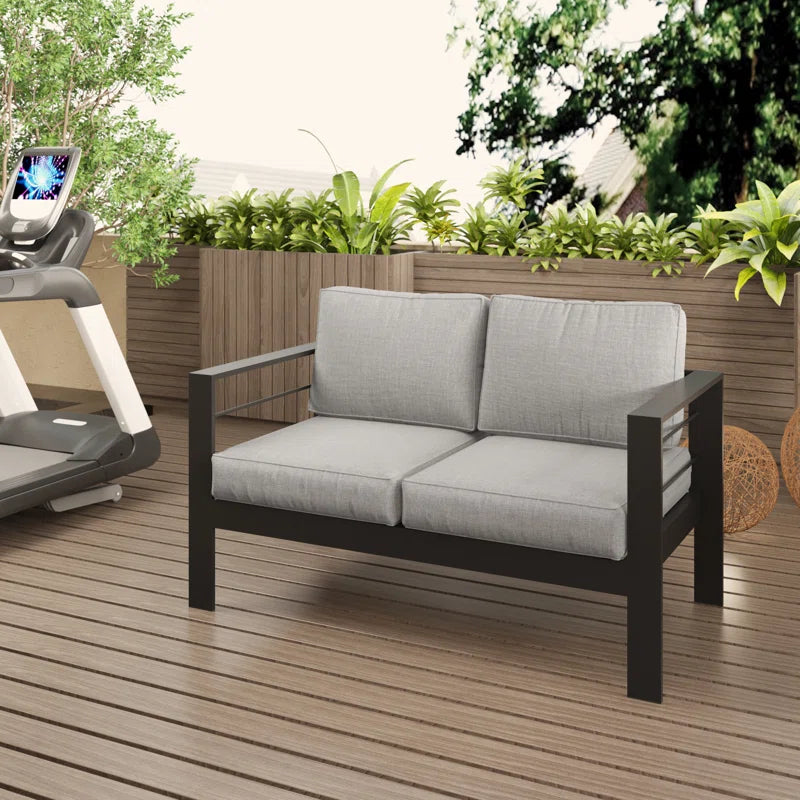 Outdoor Aluminum Loveseat